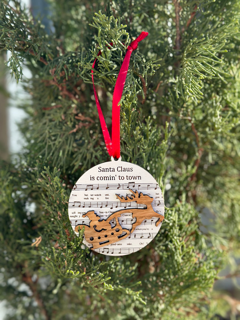 Christmas Music Ornament