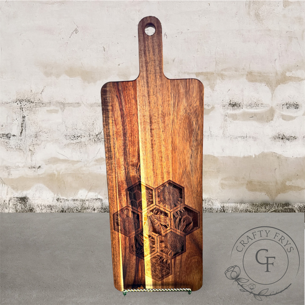 Honeybee Acacia Serving Board