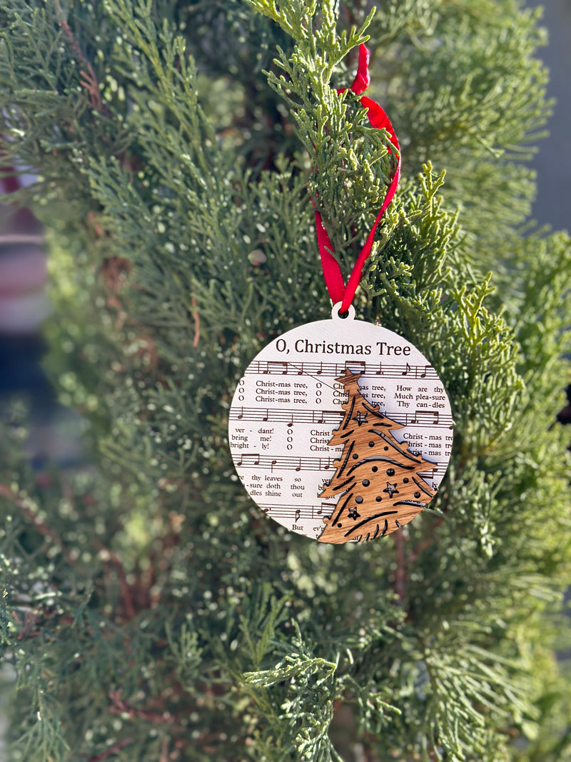 Christmas Music Ornament