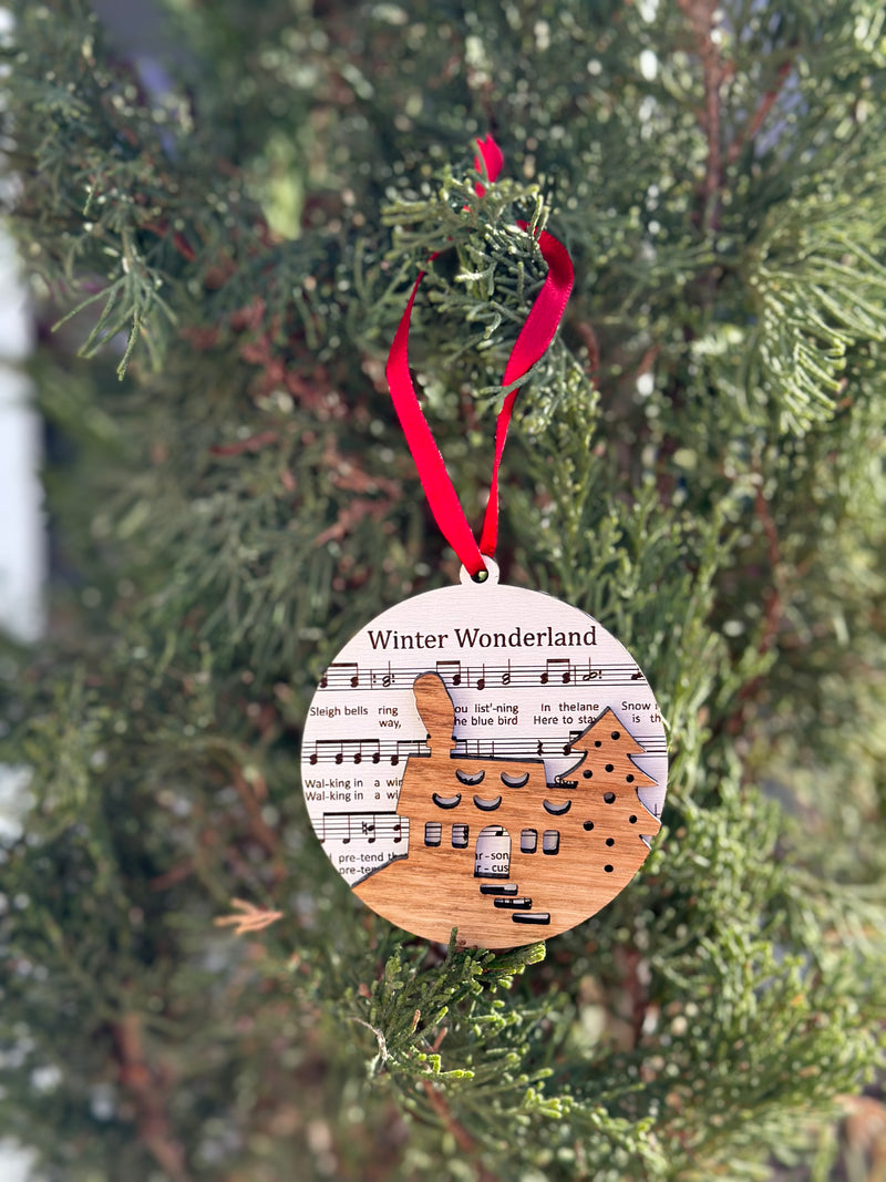 Christmas Music Ornament