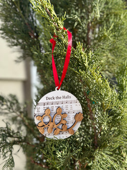 Christmas Music Ornament