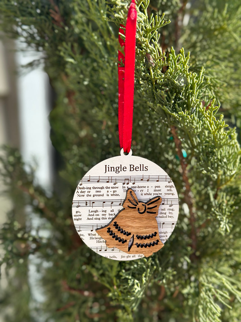 Christmas Music Ornament