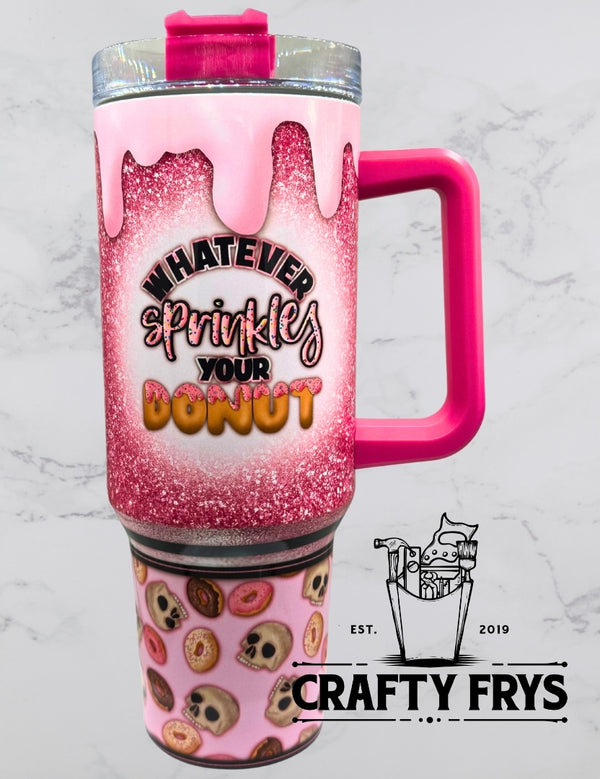 Sprinkles your Donut 40oz Tumbler