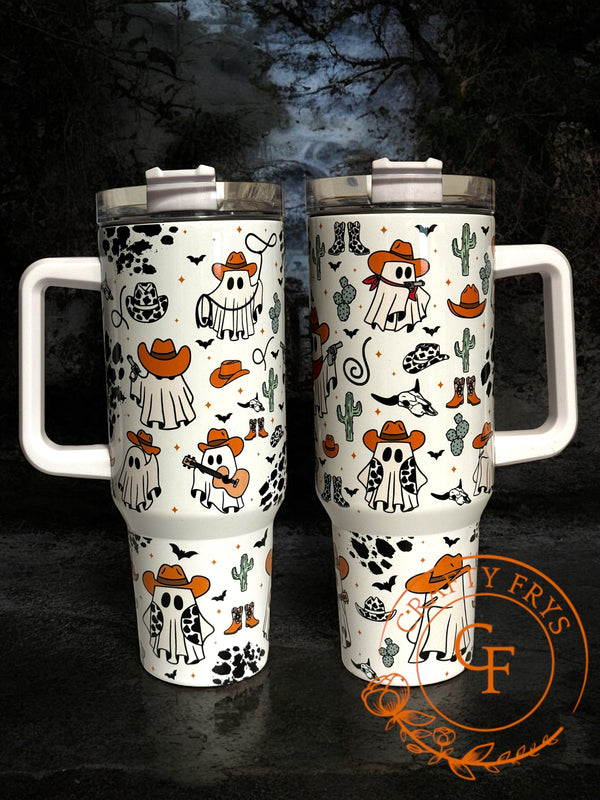 Cowboy Ghost 40 oz Tumbler