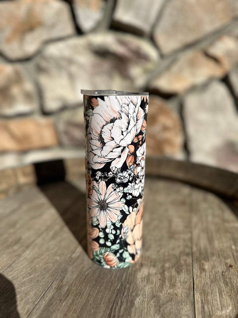 Mama Floral Tumbler