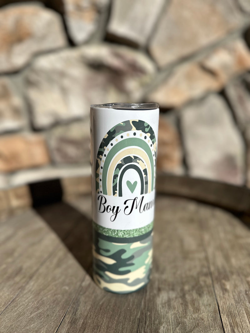 Mama Camo Rainbow 20oz Tumbler