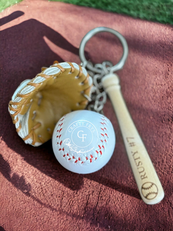 Personalized Sport Keychain